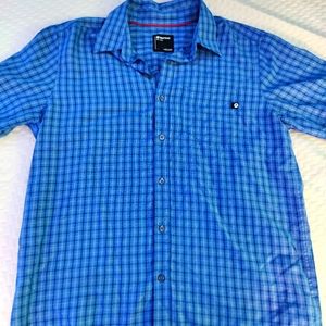Marmot plaid button up shirt size (L) NWOT